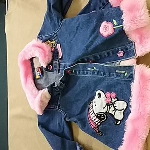 BABY Snoopy girls coat